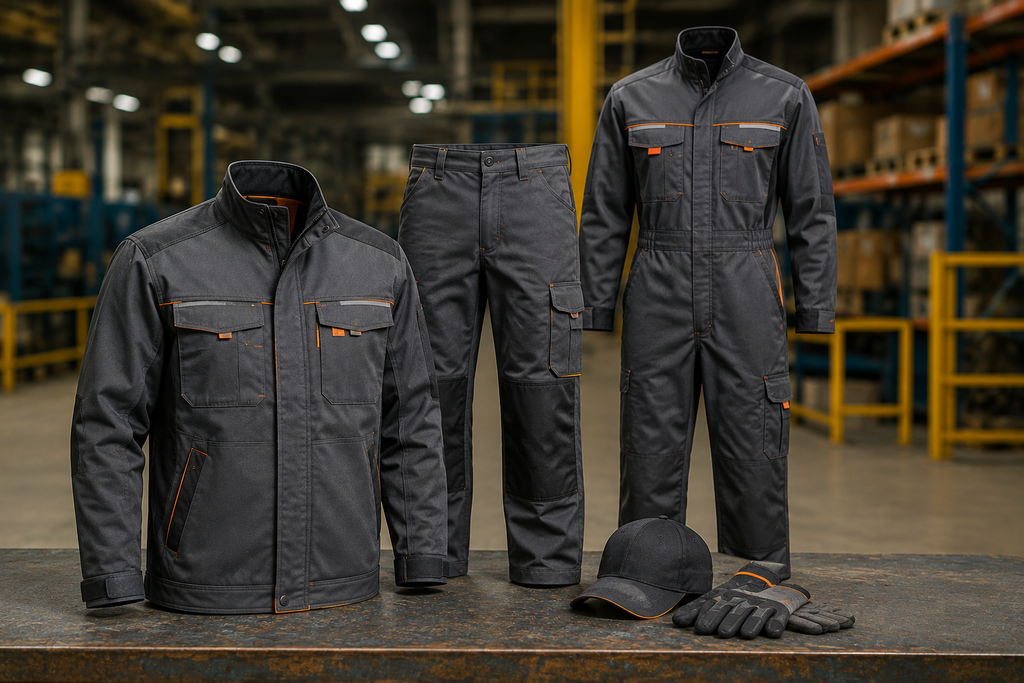 Vêtements de travail professionnels adaptés aux métiers industriels